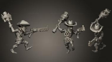 Military figurines Slave 1 3d model